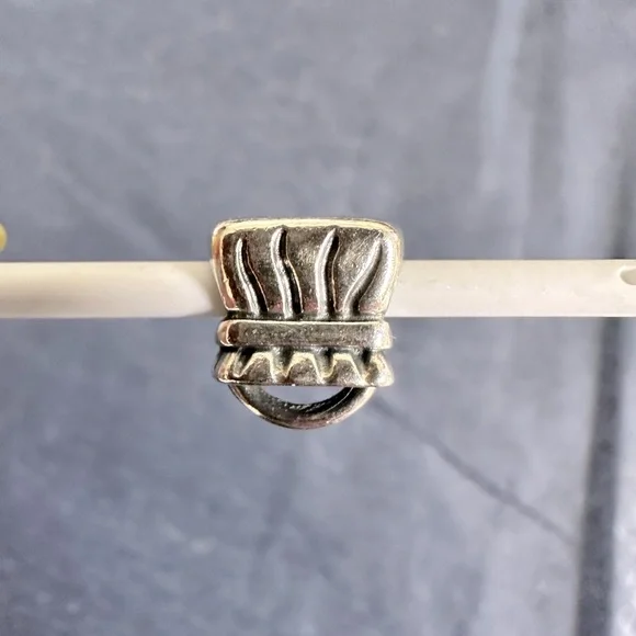 RETIRED Pandora Purse Handbag Charm with 14k bow - Picture 10 of 13